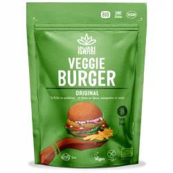 Préparation pour veggie burger BIO original - 250g - Iswari