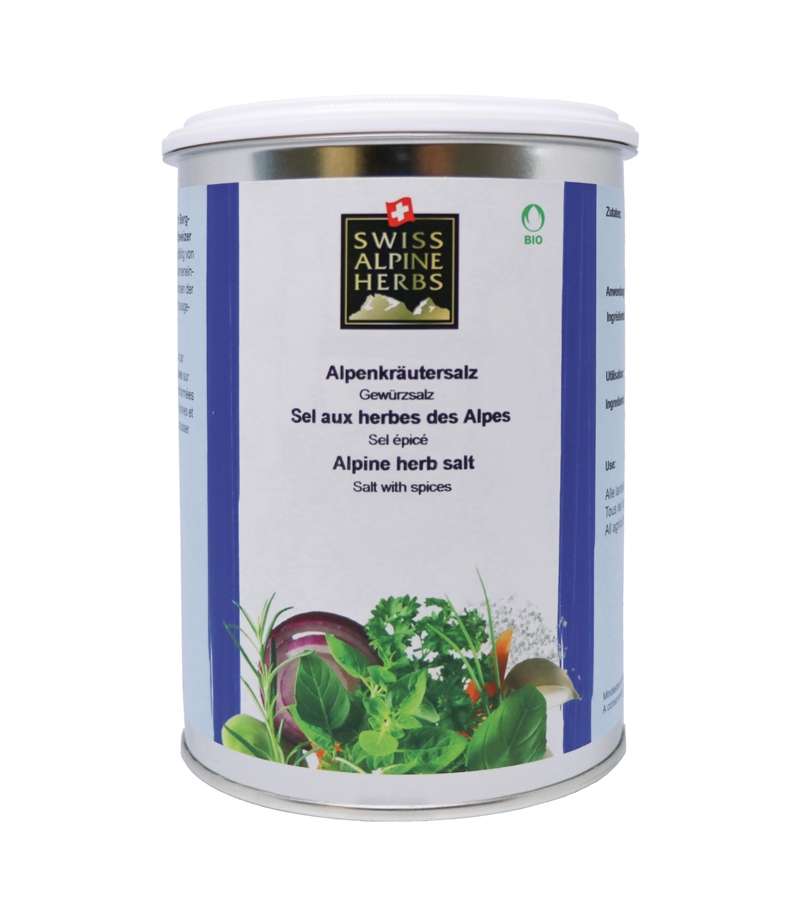 Sel Aux Herbes Des Alpes Bio Swiss Alpine Herbs G