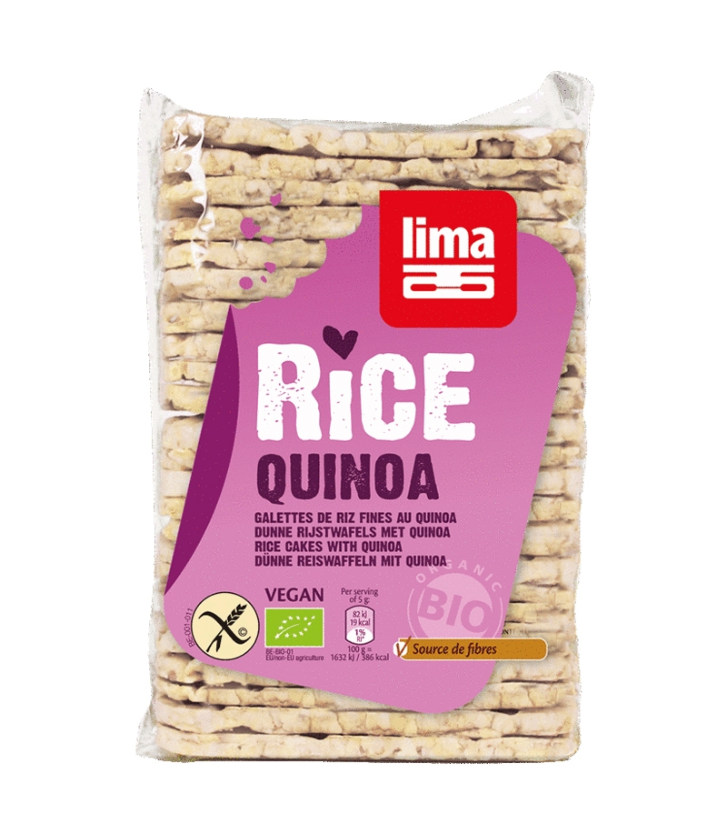 Galettes De Riz Quinoa Bio Lima G