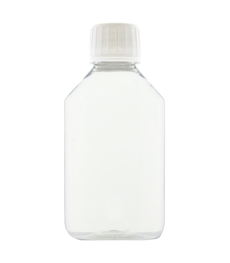 Transparente Plastikflasche 250ml Mit Schraubverschluss Aromadis