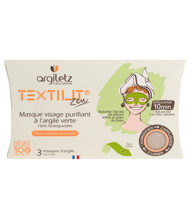 Masque Visage Purifiant L Argile Verte Argiletz Pi Ces