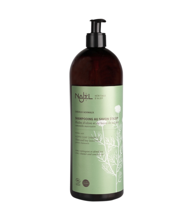 Shampooing Cheveux Normaux Bio Savon D Alep Camomille Najel L