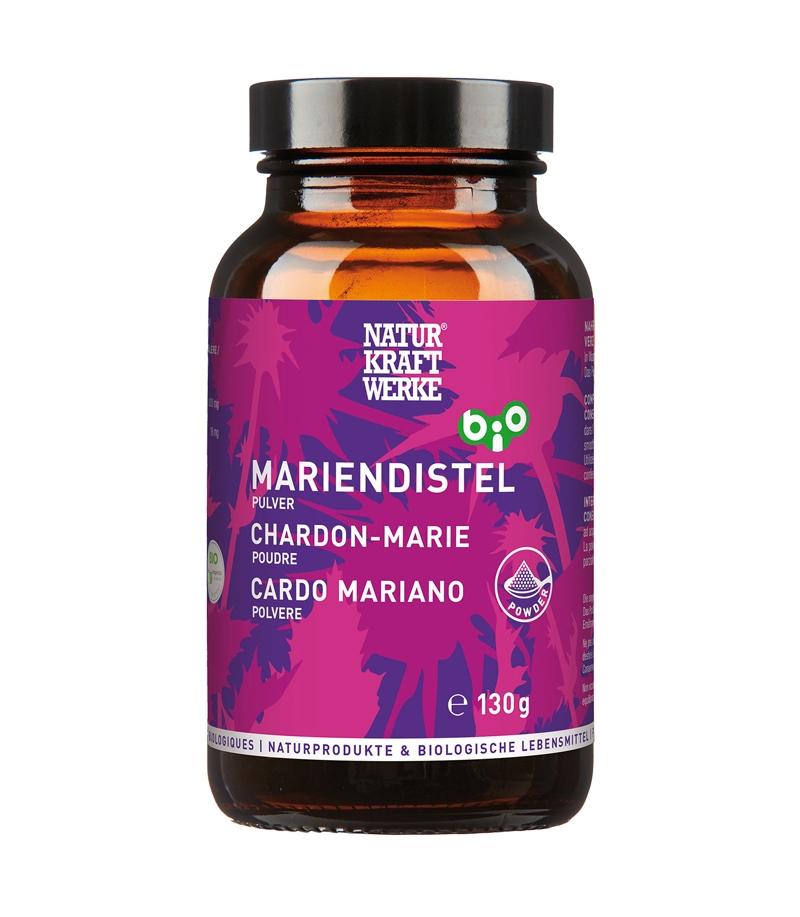 Chardon Marie En Poudre BIO NaturKraftWerke 130g