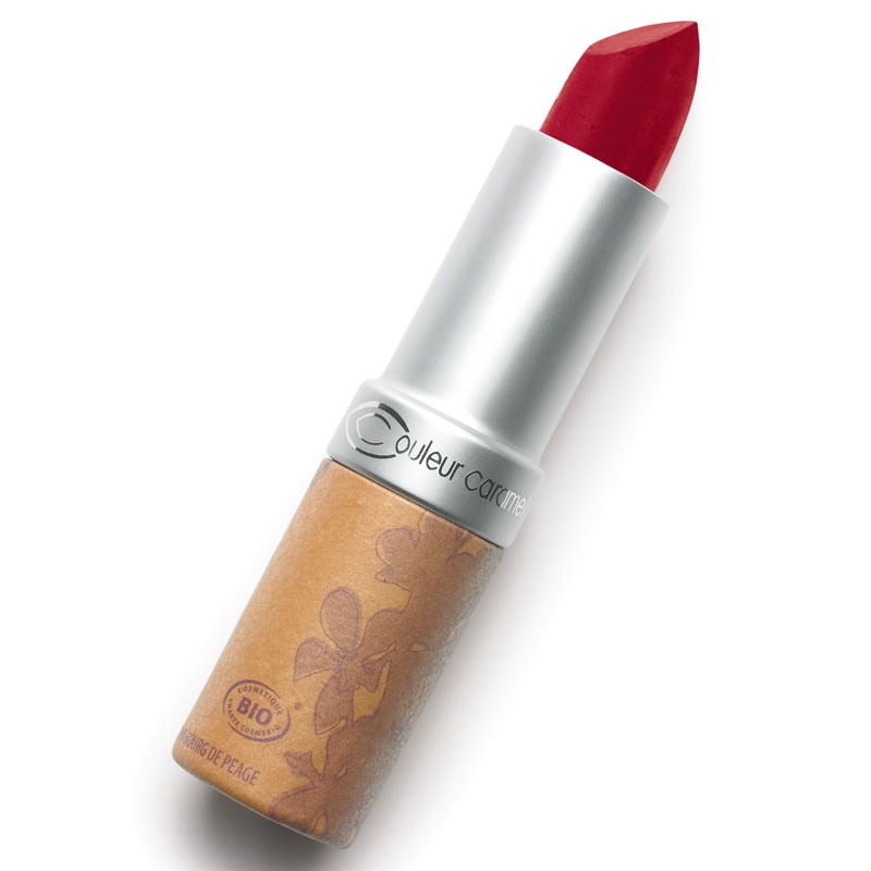 Bio Lippenstift Matt N 1 Dunkelrot 3 5g Couleur Caramel