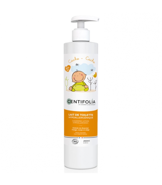 Upc Lait De Toilette Bebe Bio Peche Aloe Vera 250ml Centifolia