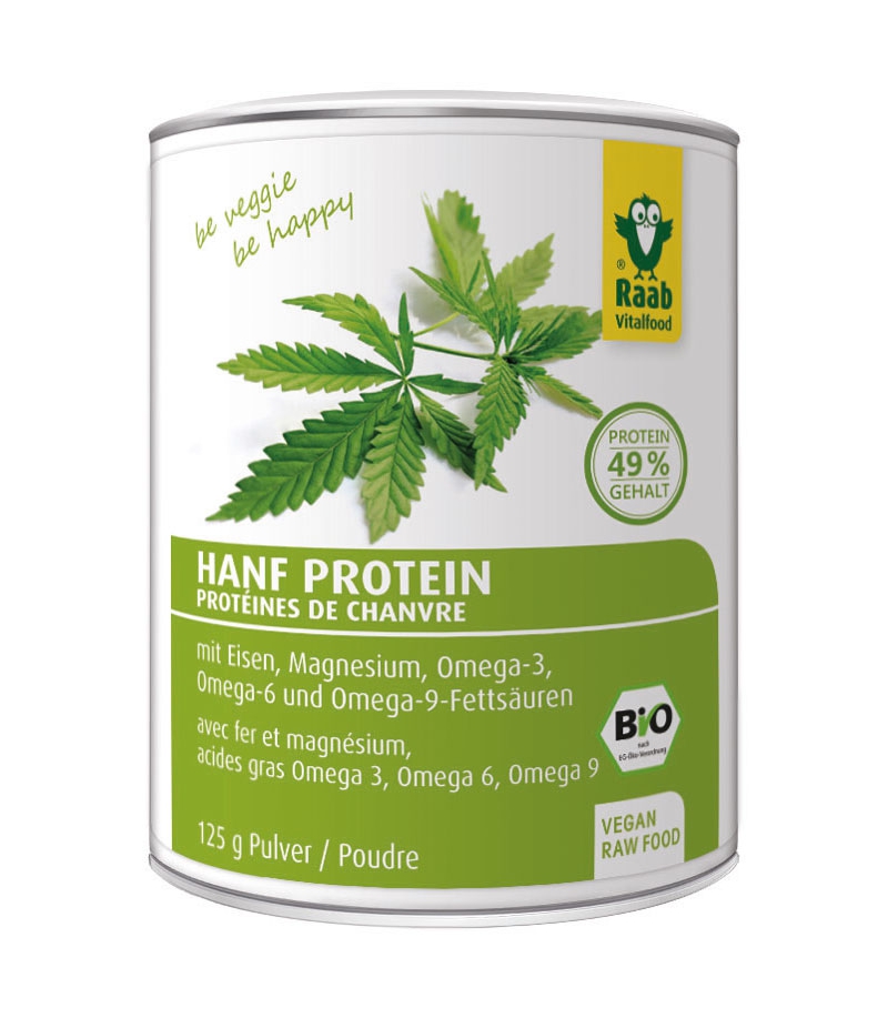 BIO-Hanf Protein Pulver Raab Vitalfood 125g