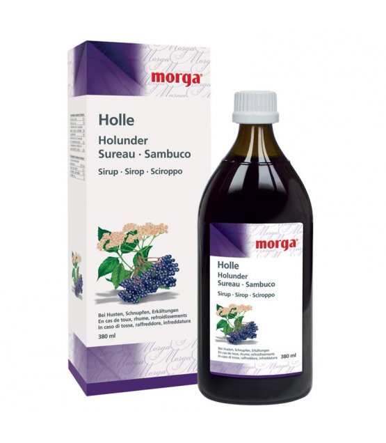 Sirop De Sureau Holle 380ml Morga