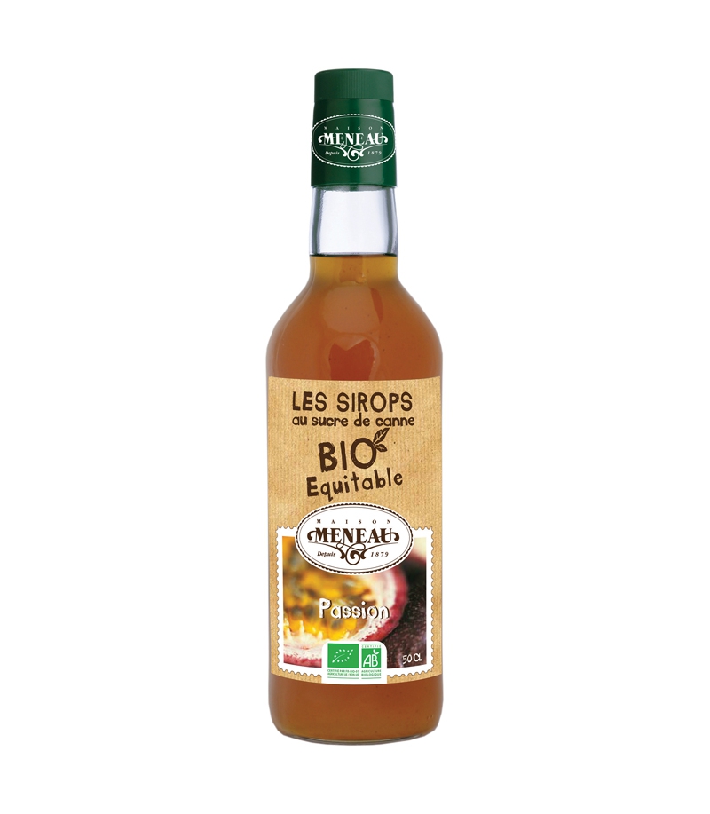 Sirop De Fruits De La Passion BIO - 50cl – Meneau