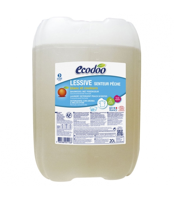 Lessive Liquide écologique Pêche Bio 600 Lavages 20l Ecodoo