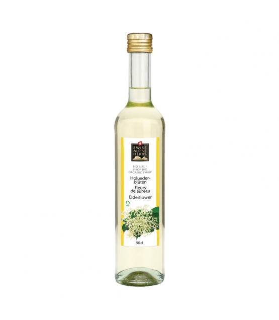 Sirop De Fleurs De Sureau Bio 500ml Swiss Alpine Herbs