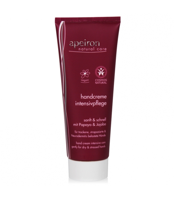 Naturliche Handcreme Intensivpflege Papaya Jojoba 75ml Apeiron