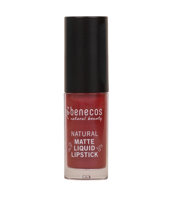 Rouge à Lèvres Liquide Mat Bio Bloody Berry 5ml Benecos