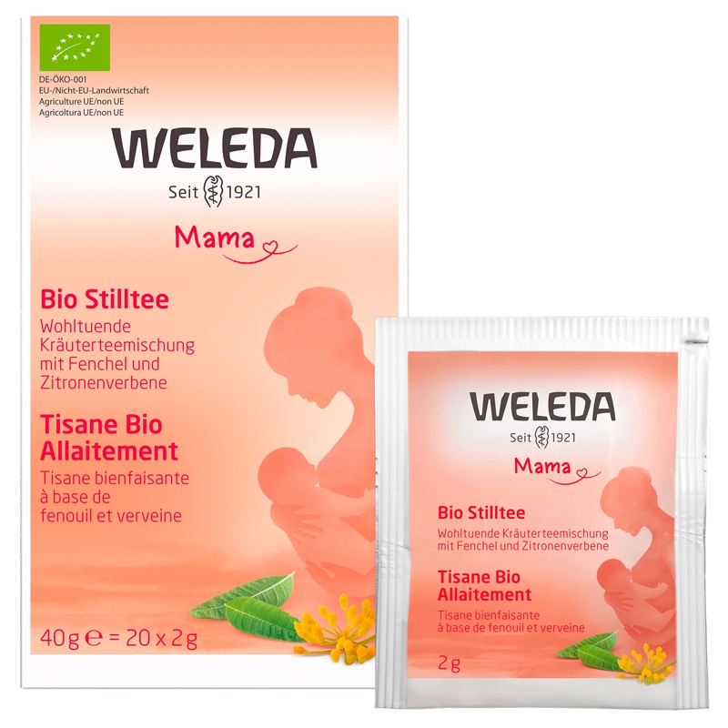 Tisane Allaitement Fenouil Verveine Bio Sachets Weleda