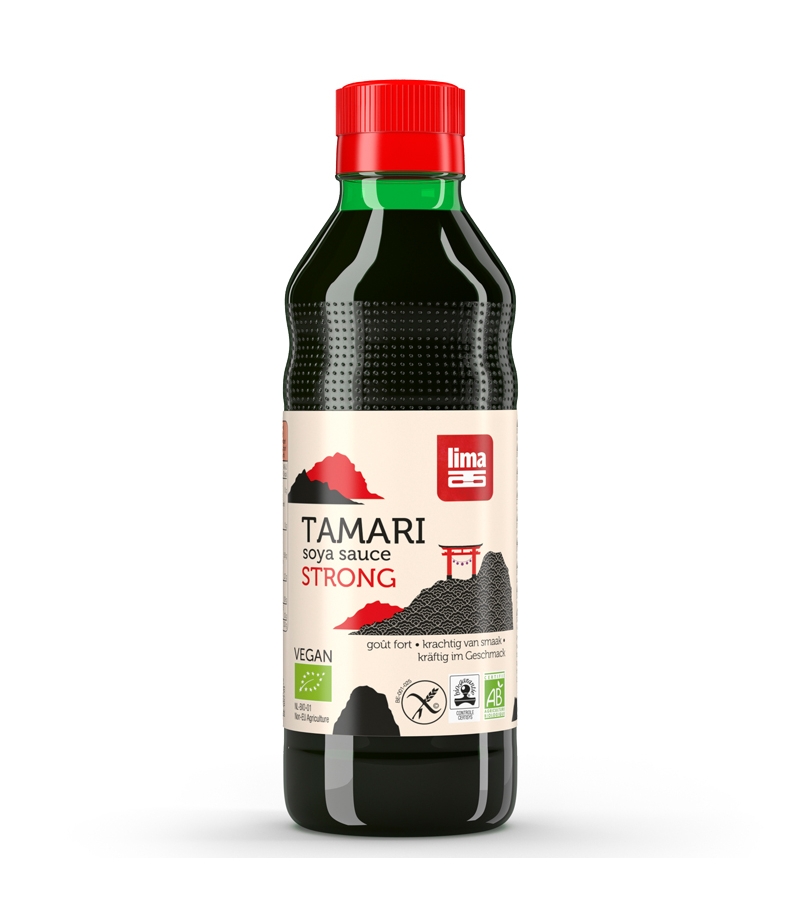 Sauce Tamari BIO - sauce de soja sans gluten 250ml - Lima