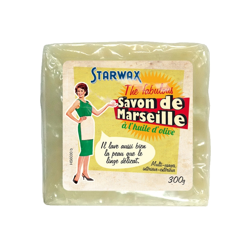 Savon De Marseille A L Huile D Olive 300g Starwax The Fabulous