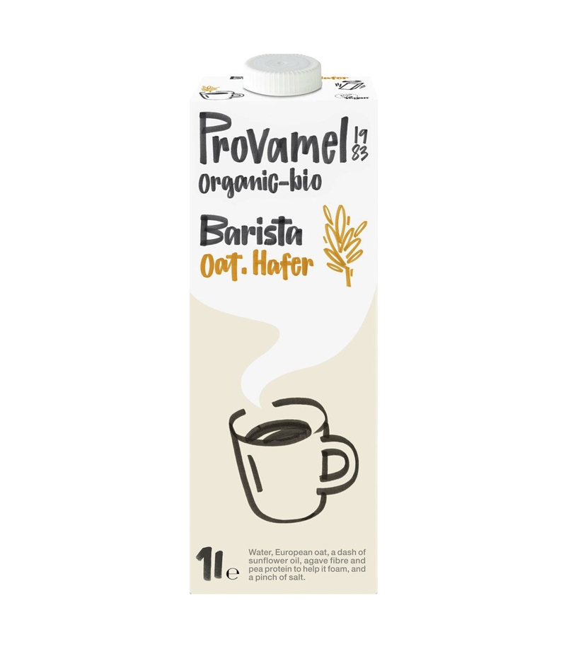 Ecomil Barista Avena Bio 1 L  Bebida orgánica de almendra - Organic almond  milk - Lait d'amande biologique