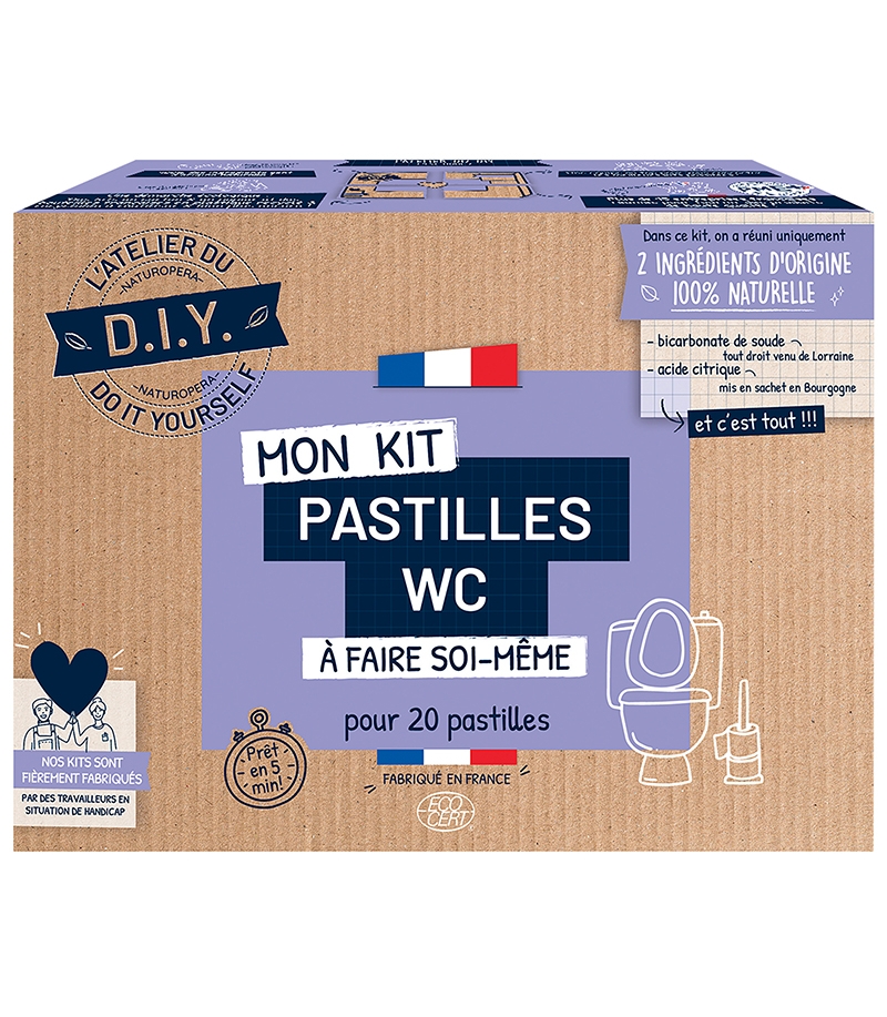 Mon kit pastilles WC à faire soi même L Atelier du DIY