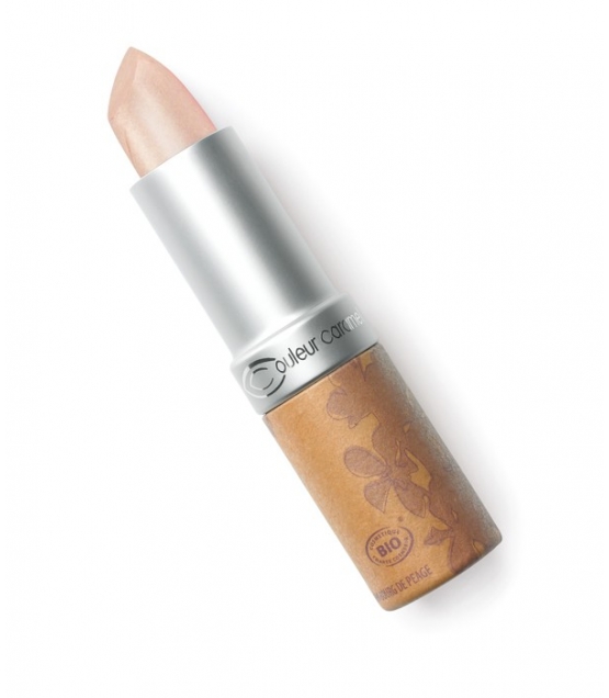 Rouge à lèvres nacré BIO N°205 Rose pâle – 3,5g – Couleur Caramel