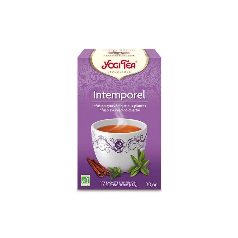 Infusion cannelle, sauge & origan BIO Intemporel Yogi Tea
