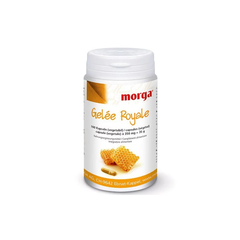 Gelée Royale - 100 Kapseln - 350mg - Morga