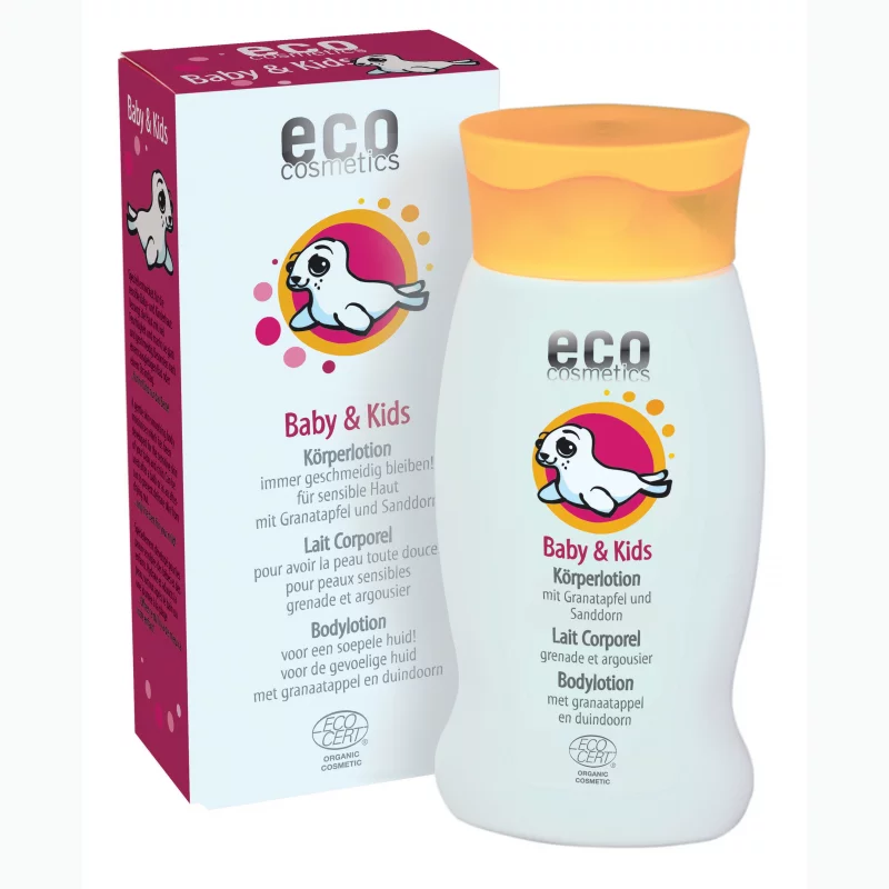 Baby & Kinder BIO-Körperlotion Granatapfel - 200ml - Eco Cosmetics