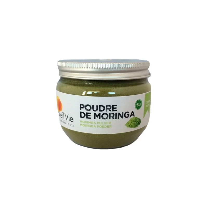 BIO-Moringa Pulver - 80g - Soleil Vie