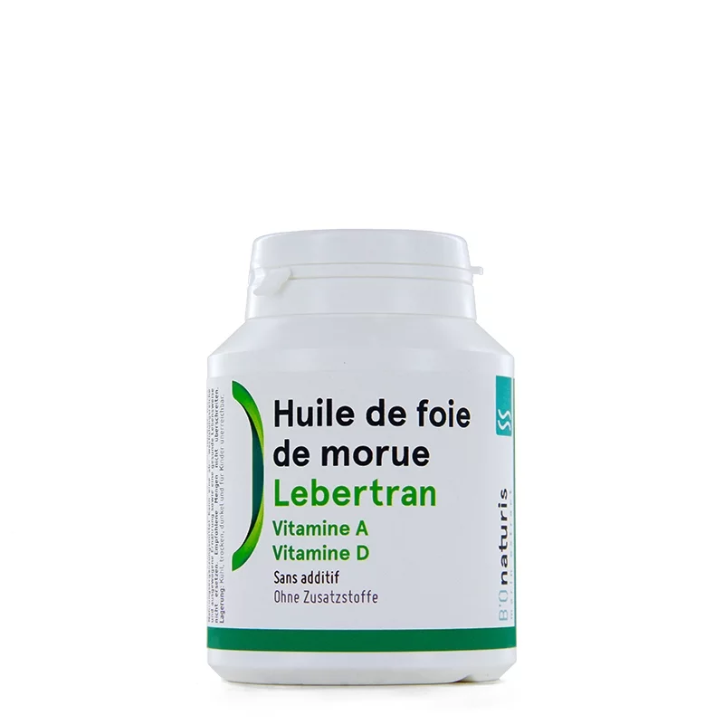 Huile de Foie de Morue 60 et 200 Capsules