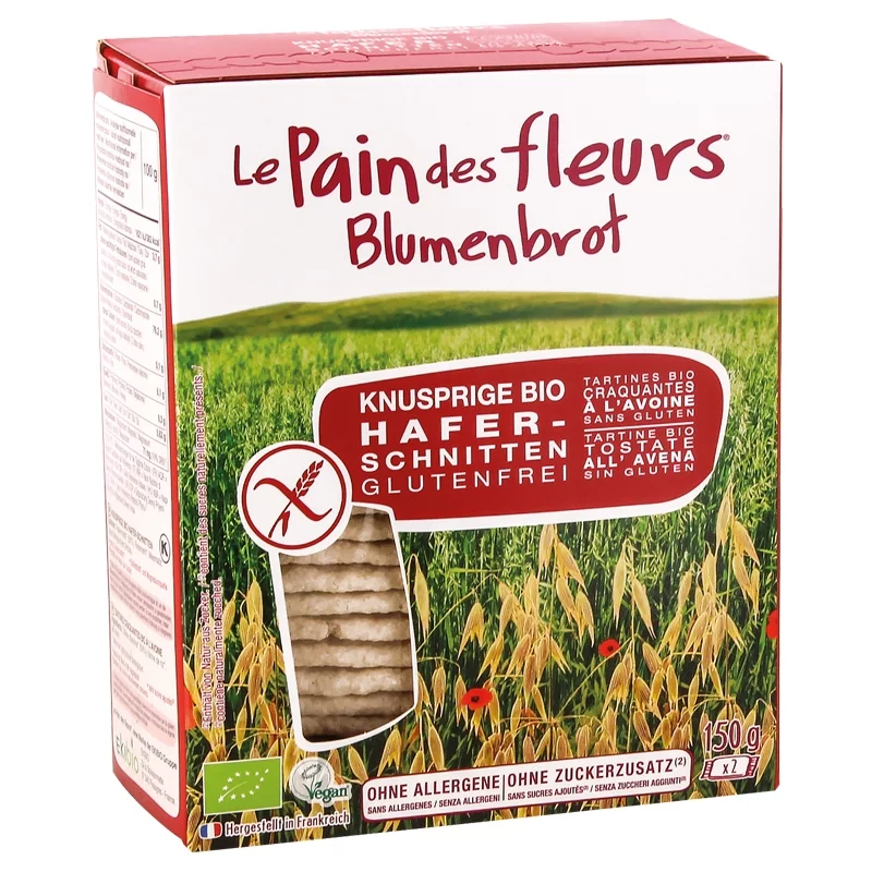 Hafer BIO-Schnitten - 150g - Le pain des fleurs