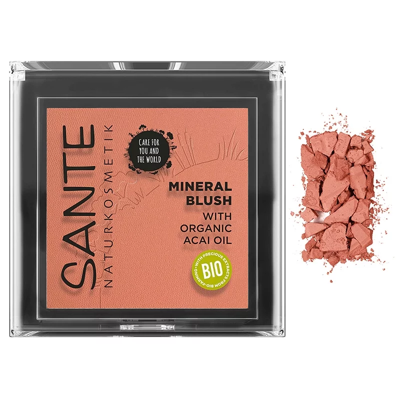 Fard à joues BIO N°02 Coral Bronze - 5g - Sante