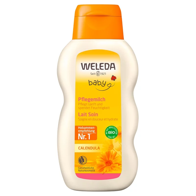 Lait soin bébé BIO calendula - 200ml - Weleda