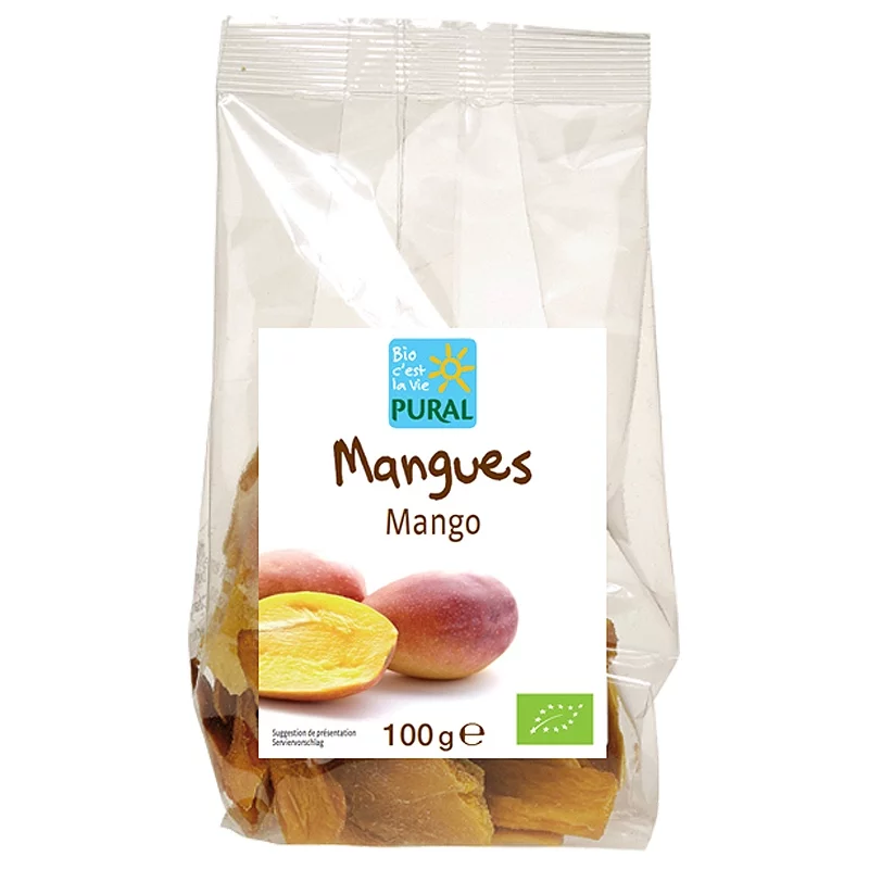 Mangues séchées BIO - 100g - Pural