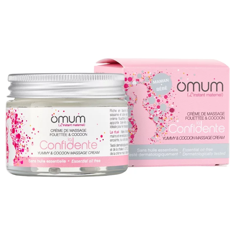 Crème corps fouettée & cocoon BIO karité & sésame - 50ml - Omum