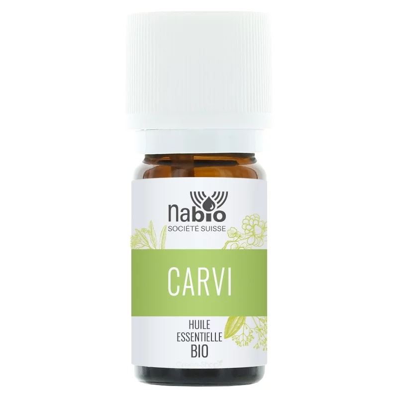 Huile essentielle BIO Carvi - 10ml - Nabio