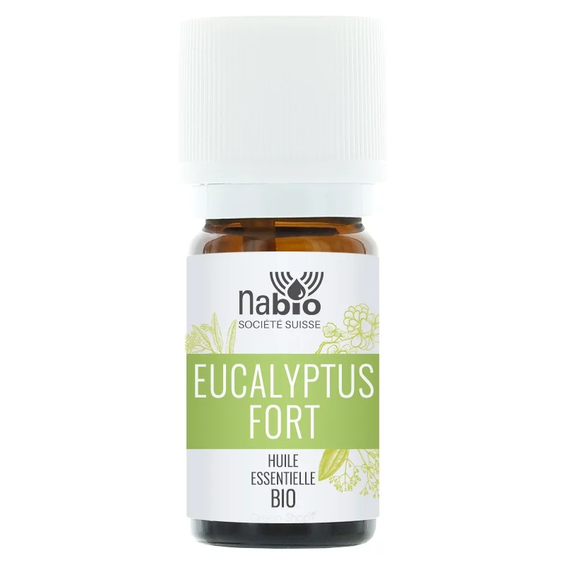 Huile essentielle BIO Eucalyptus fort - 10ml - Nabio