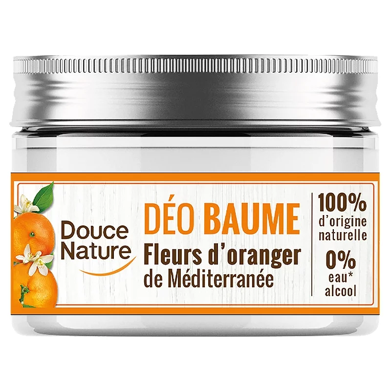 Déodorant baume BIO fleur d'oranger - 50g - Douce Nature