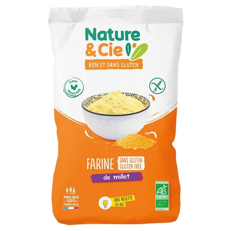 Farine de millet BIO - 500g - Nature&Cie