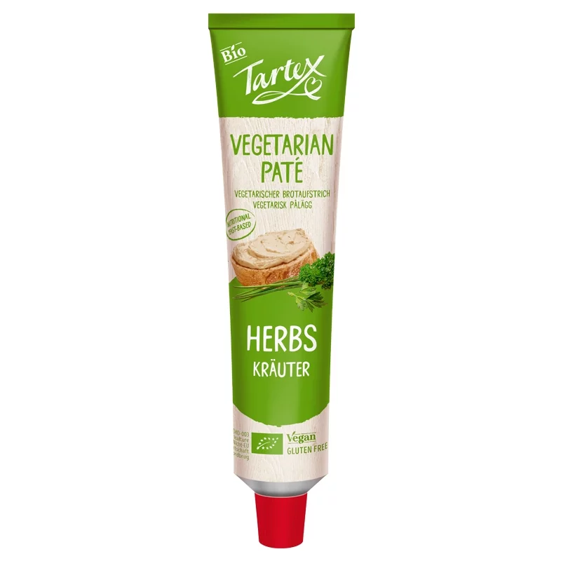 Pâté aux herbes en tube BIO - 200g - Tartex