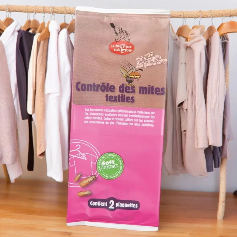 Contrôle des mites textiles - 2 pièces - La droguerie écologique