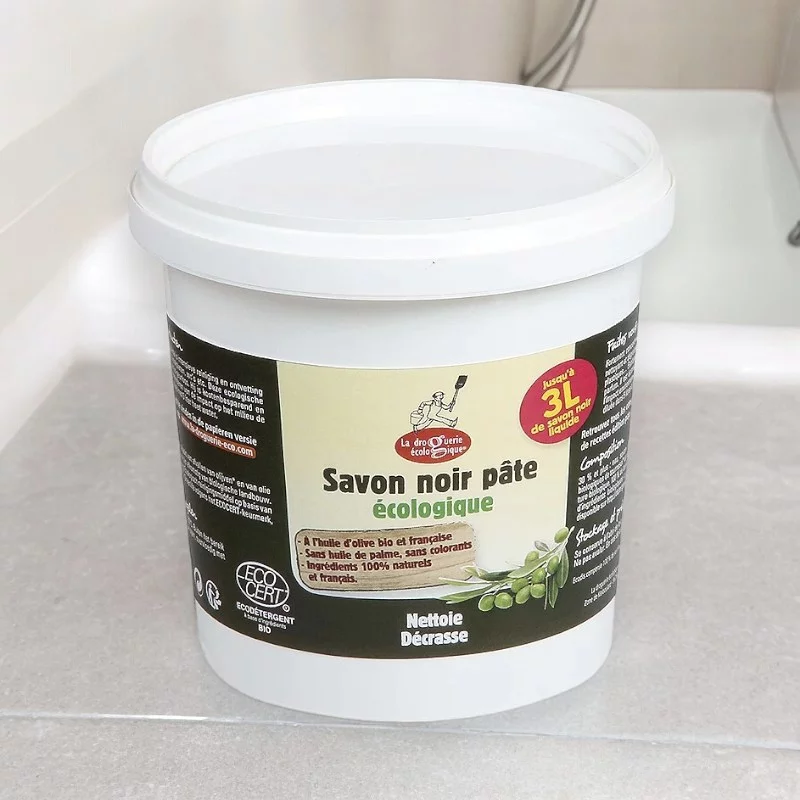 Savon noir en pâte huile d'olive BIO - 1kg - La droguerie écologique