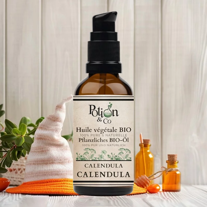 Pflanzliches Calendulaöl BIO - 50ml - Potion & Co