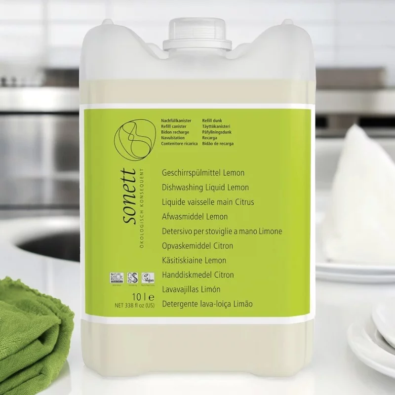 Liquide vaisselle écologique lemongrass - 10l - Sonett﻿