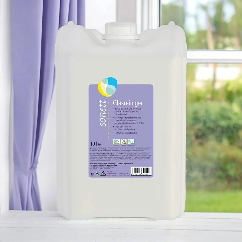 Nettoyant pour vitres écologique lavande & lemongrass - 10l - Sonett﻿