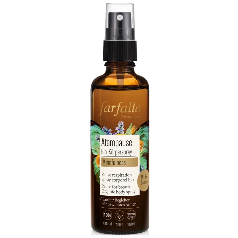 Spray corporel BIO Pause respiration - 75ml - Farfalla