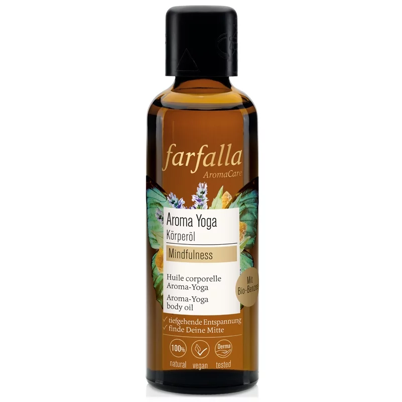 Aroma-Yoga Körperöl BIO - 75ml - Farfalla