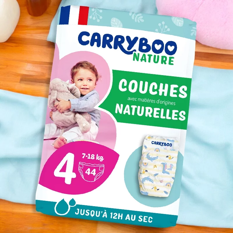 Couches culotte Taille 4 - 7-18 kg - 44 pièces - Carryboo