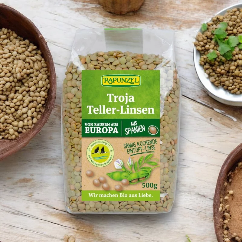 Lentilles Troja BIO - 500g - Rapunzel