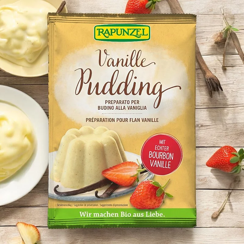 Vanille Pudding Pulver BIO - 50g - Rapunzel