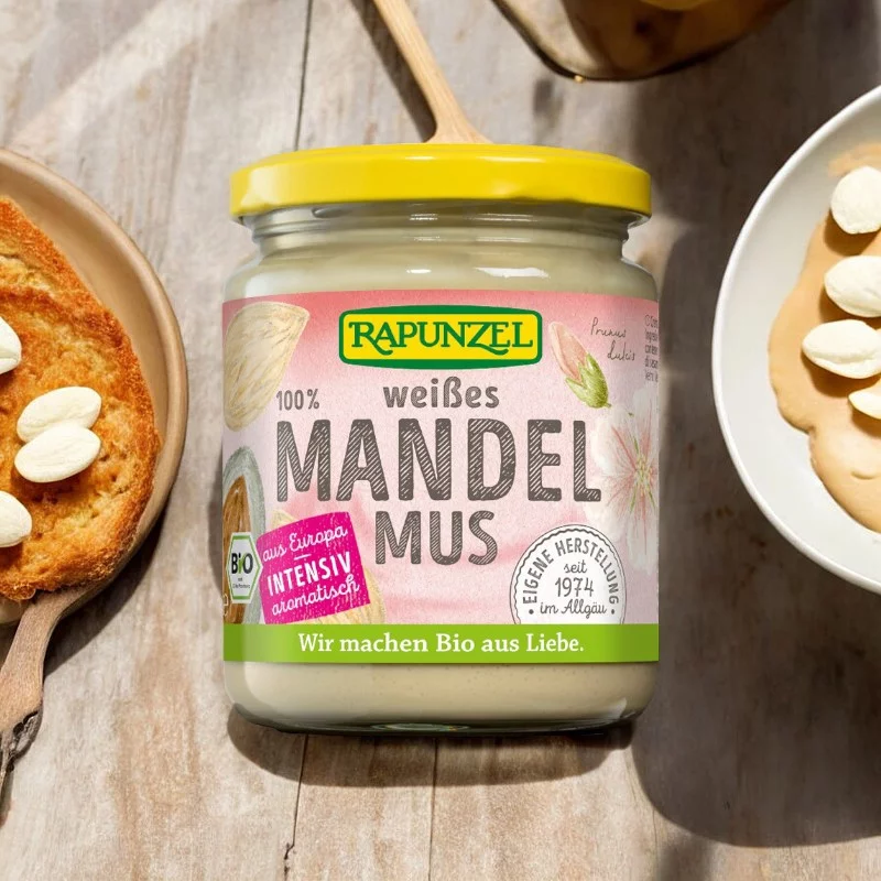 BIO-Mandelmus weiss aus Europa - 250g - Rapunzel