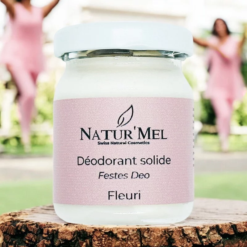 Déodorant baume Le Fleuri naturel lavandin & géranium - 50ml - Natur'Mel