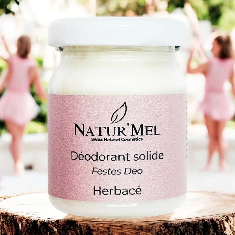 Déodorant baume L'Herbacé naturel romarin & menthe verte - 50ml - Natur'Mel